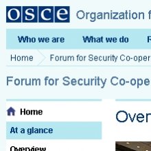 OSCE - Organization for Security and Co-operation in Europe