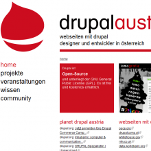 Drupal-Austria Website