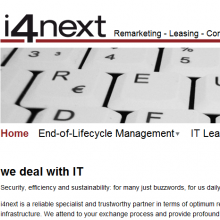 i4next Remarketing - Leasing - Consultancy
