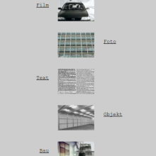 Josef Dabernig | Film, Foto, Text, Objekt, Bau