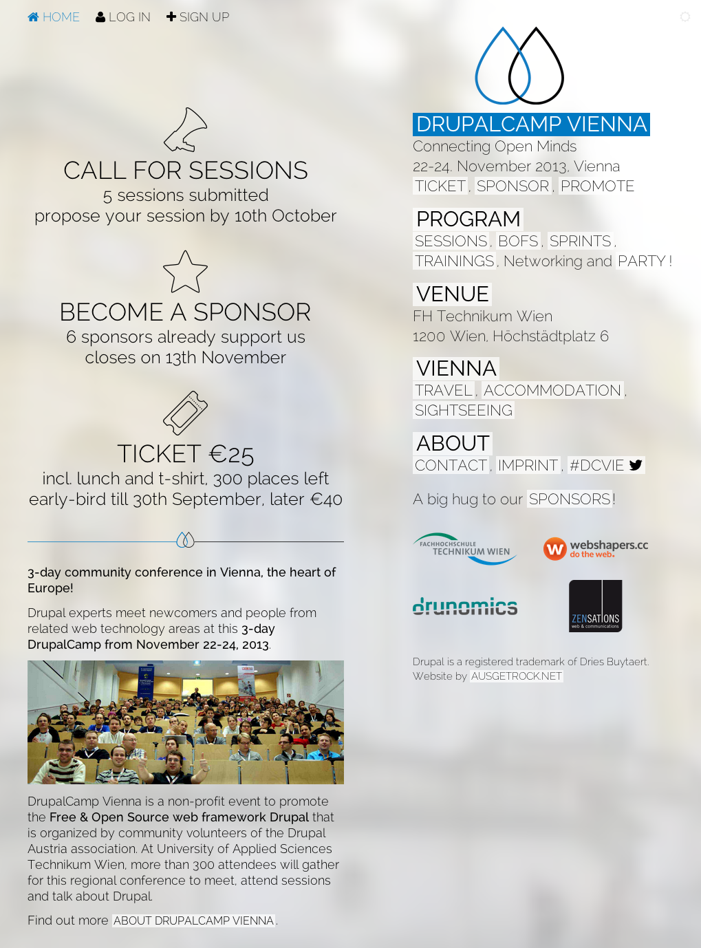 DrupalCamp Vienna - Connecting Open Minds