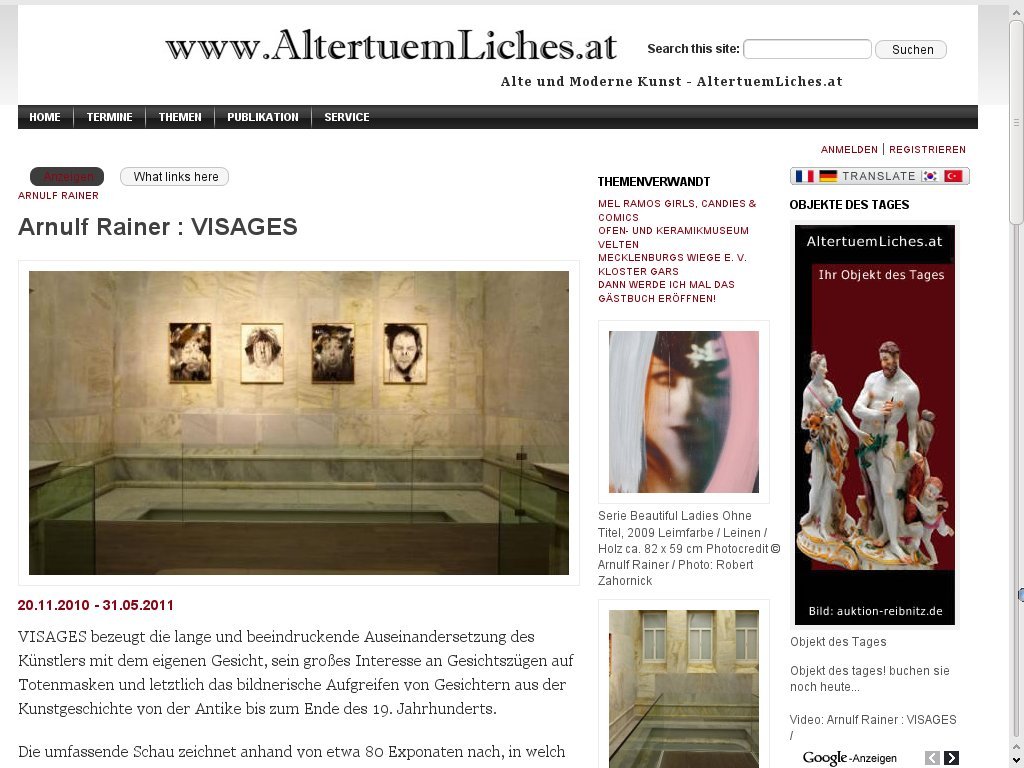 Alte und Moderne Kunst - AltertuemLiches.at