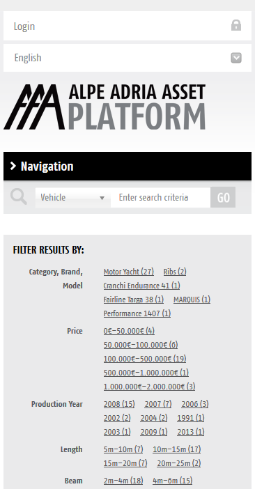 Alpe Adria Asset Platform