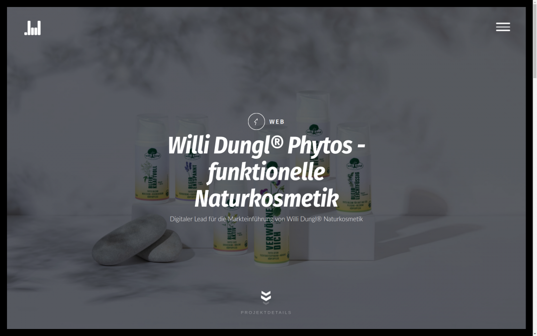 Willi Dungl® Phytos Website (c) 2021 .lowfidelity heavy industries